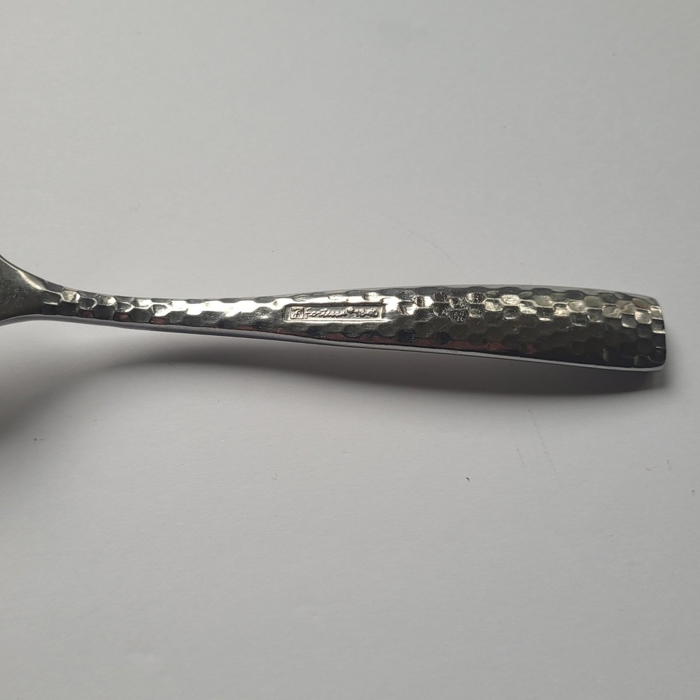 Fortessa Lucca Hammered Fork Stainless Steel Dinner 18/8 Replacement - Picture 10 of 10